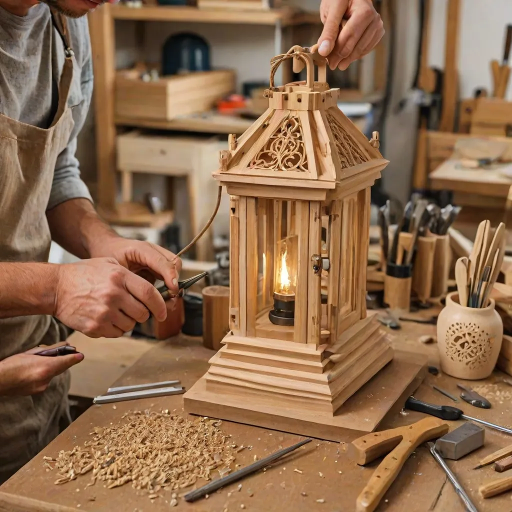 Jak zrobić lampion z drewna? Kreatywne DIY