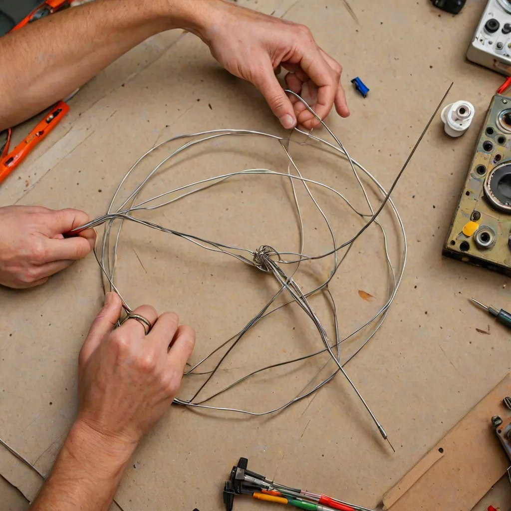 Jak zrobić prostą antenę TV z drutu?