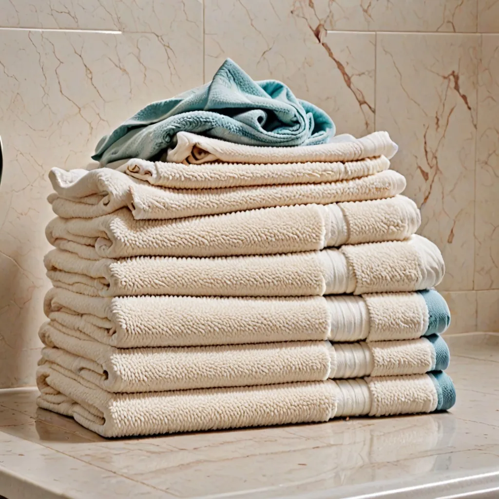 Jak poprawnie prać ręczniki z octem i sodą?