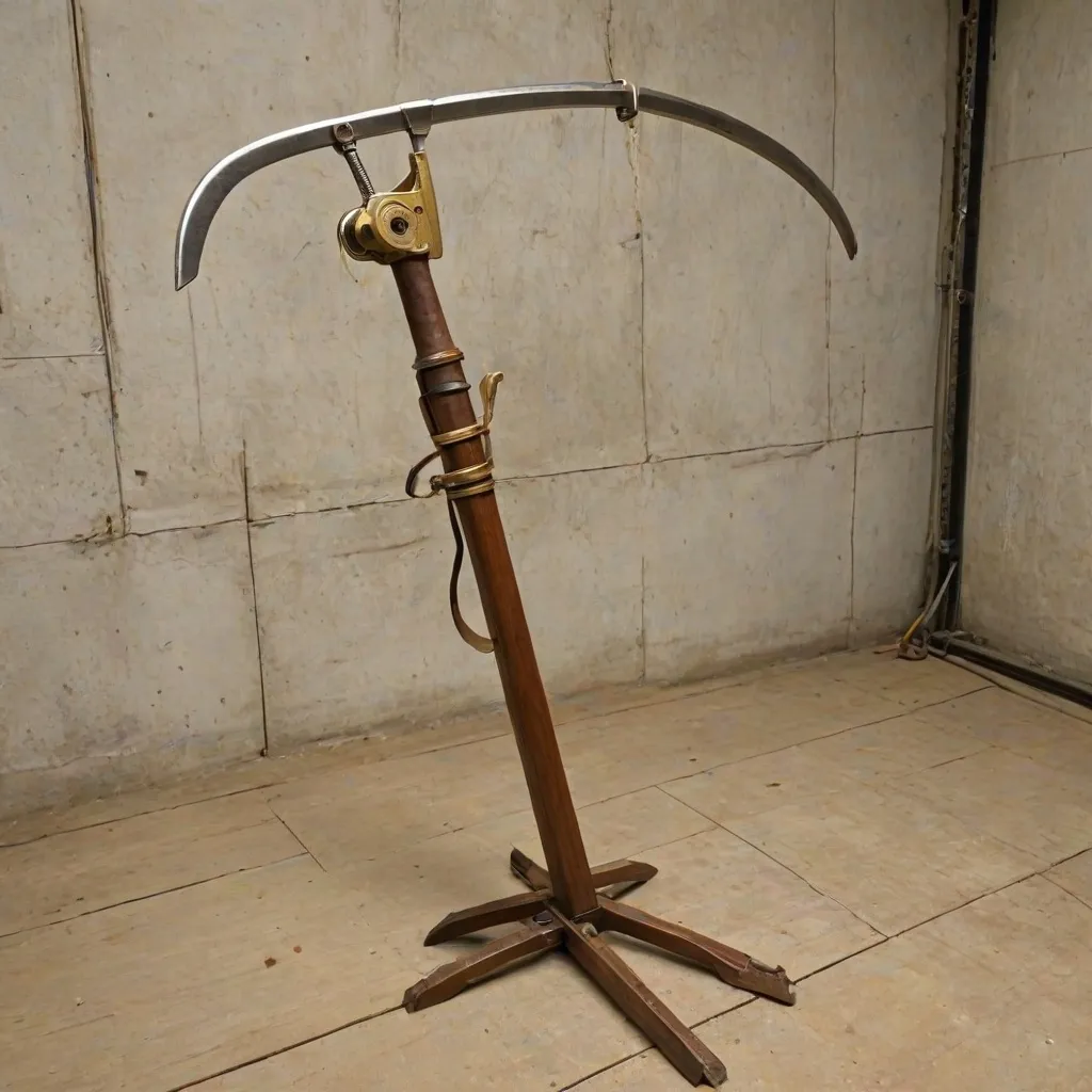 Jak zrobić wieszak na kosę spalinową?