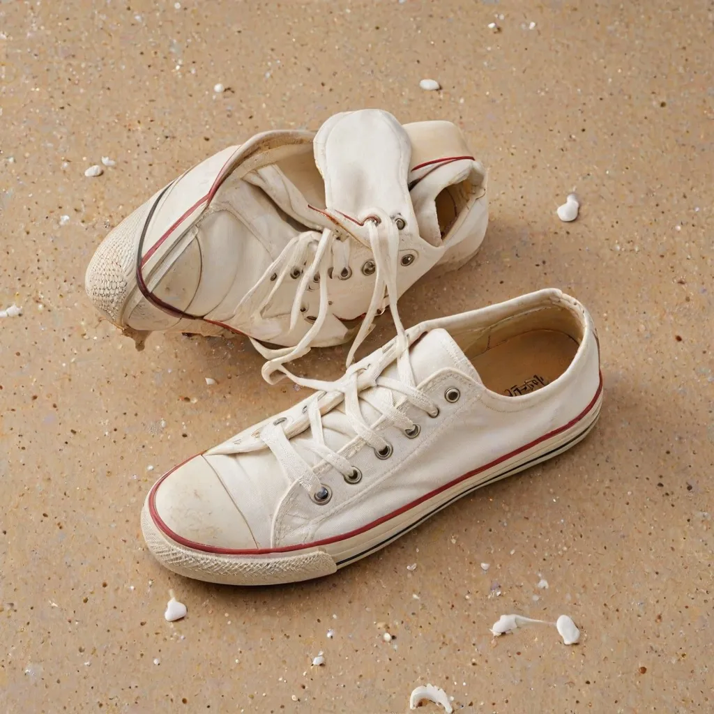 Jak wyczyścić białe trampki bez uszkodzeń