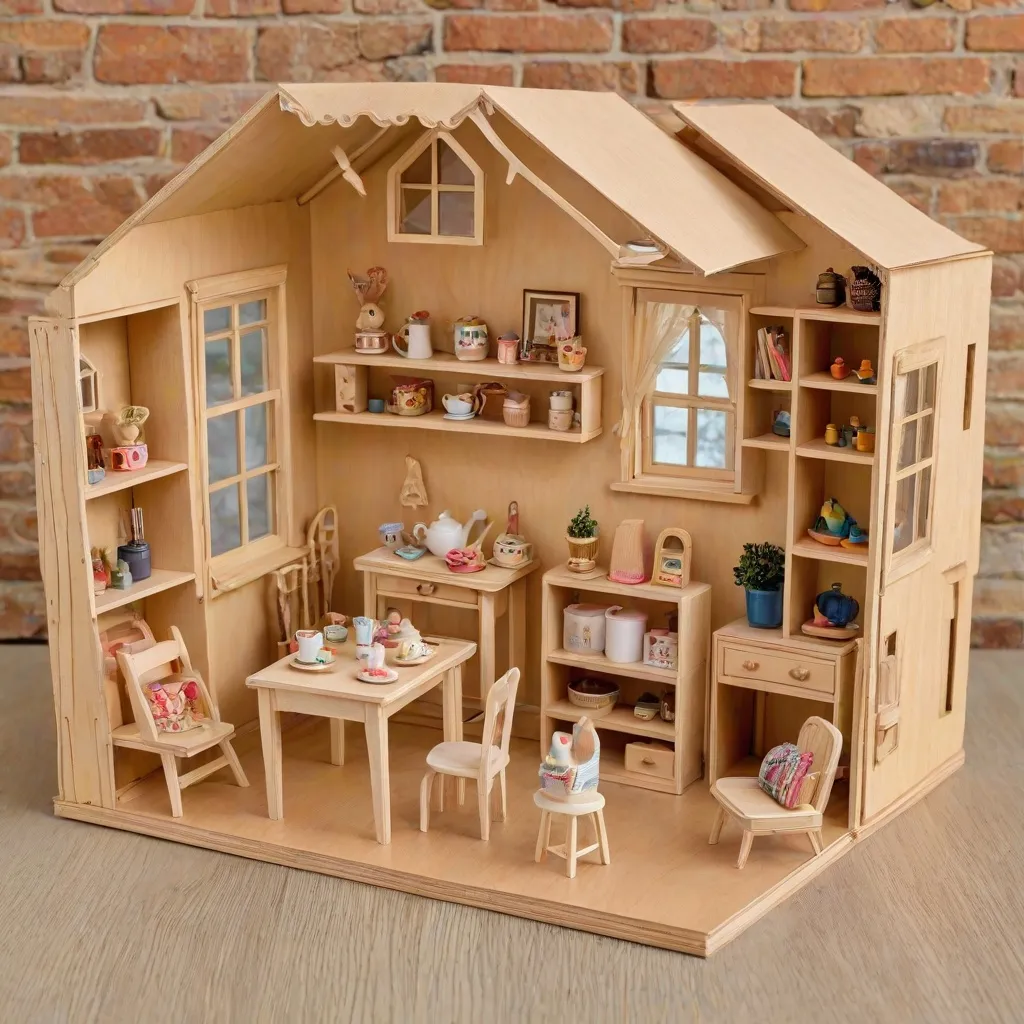 Jak zrobić domek dla lalek ze sklejki? Projekt DIY