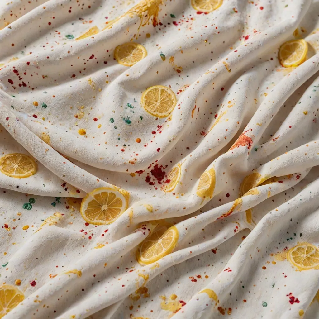 Jak usunąć tłuste plamy z kolorowych ubrań