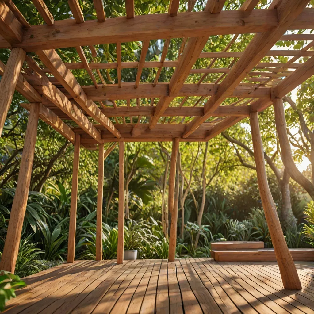 Jak zrobić zadaszenie tarasu z drewna: inspiracje i projekty