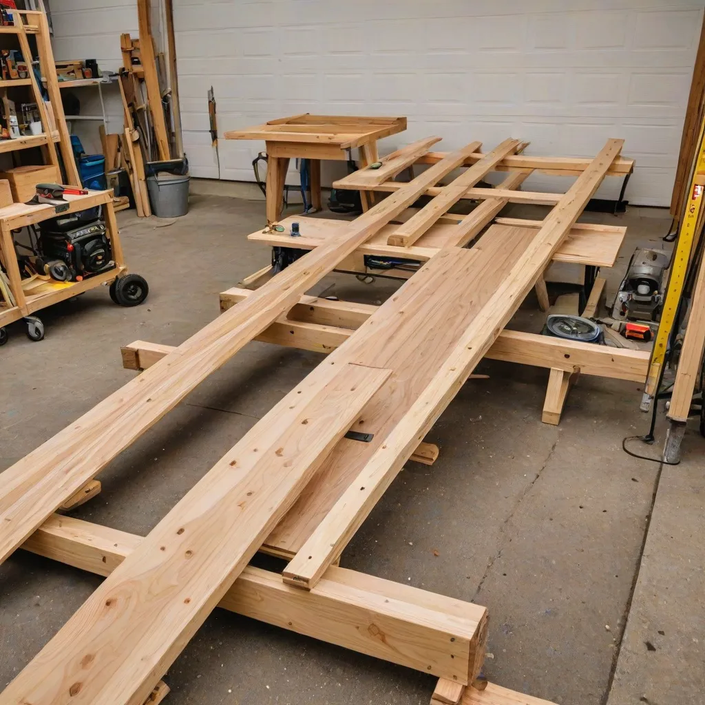 Jak zrobić najazd samochodowy z drewna? Poradnik krok po kroku