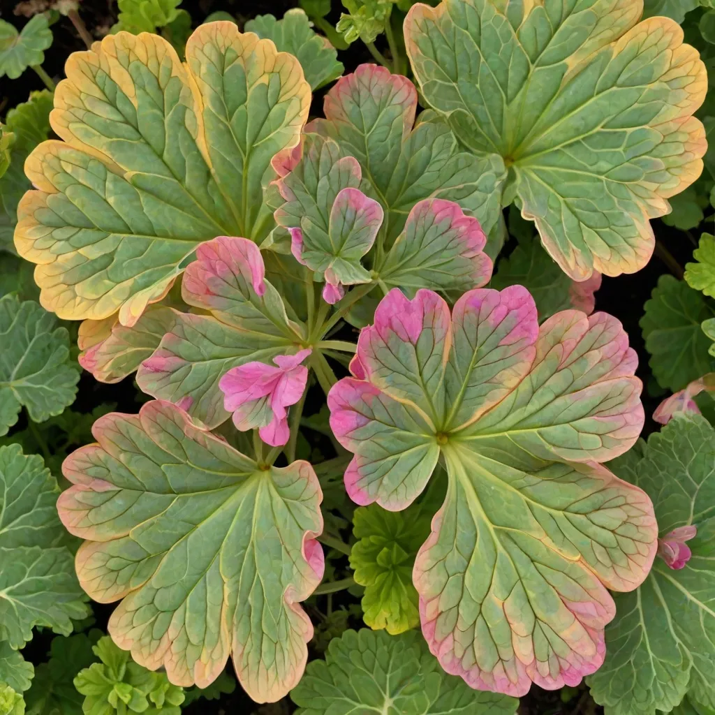 Dlaczego liście geranium żółkną?