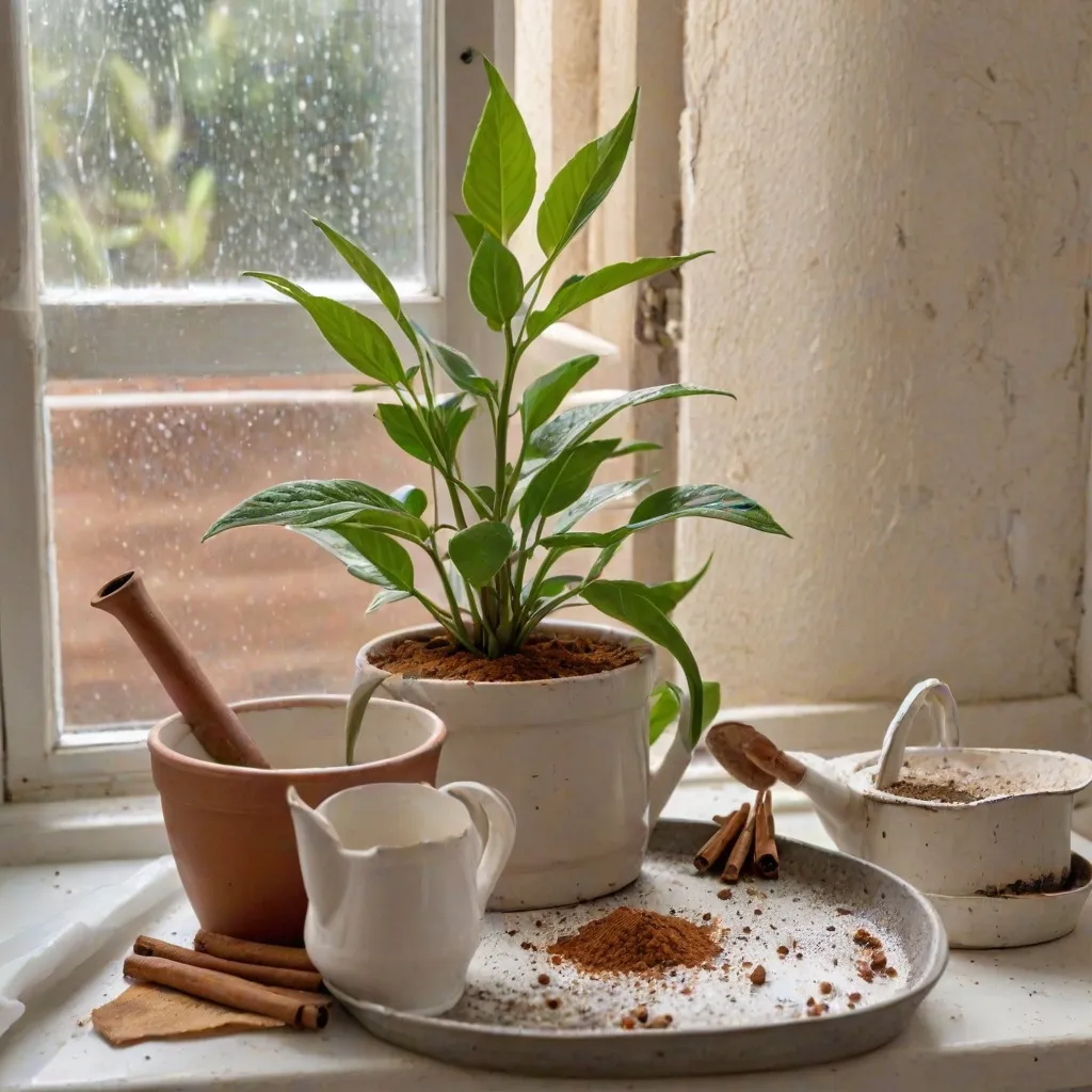 Jak stosować cynamon na pleśń w doniczce?