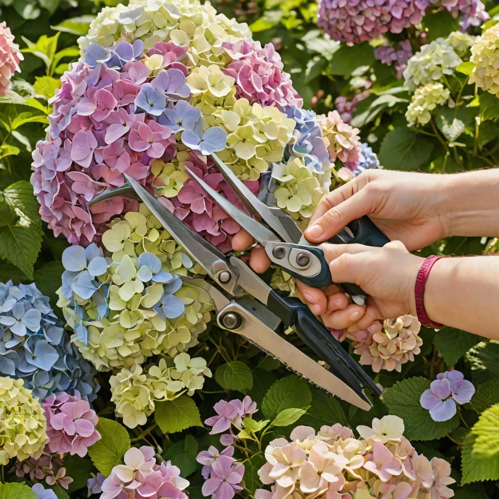Kiedy ciąć hortensje bukietowe?