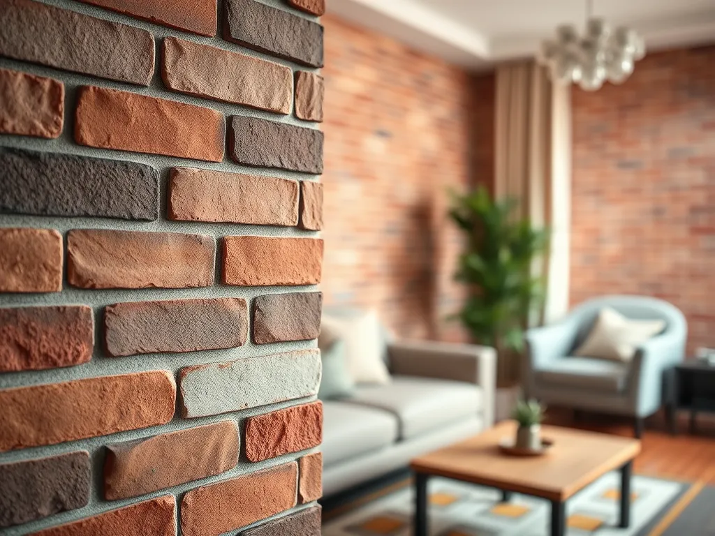 Tapeta w formie cegły – z czym łączyć?