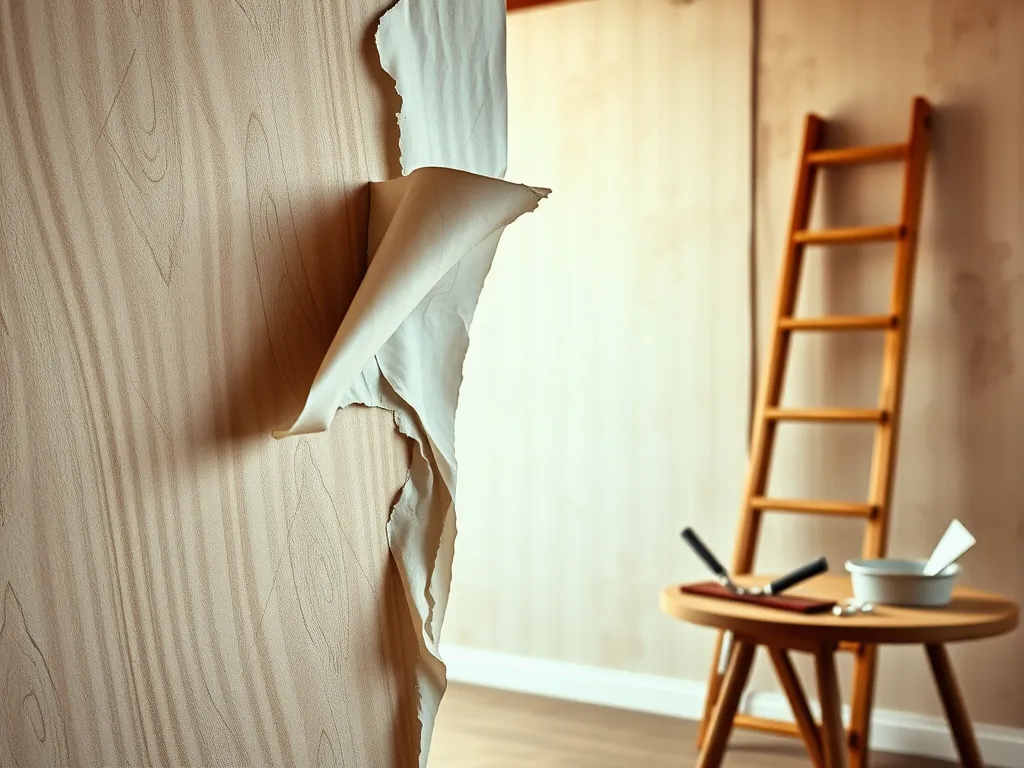 Jak usunąć starą tapetę winylową?