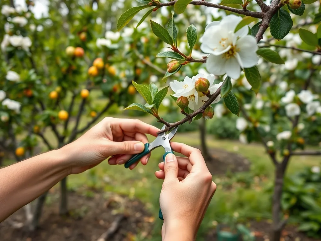 Jak przycinać drzewa owocowe na wiosnę?