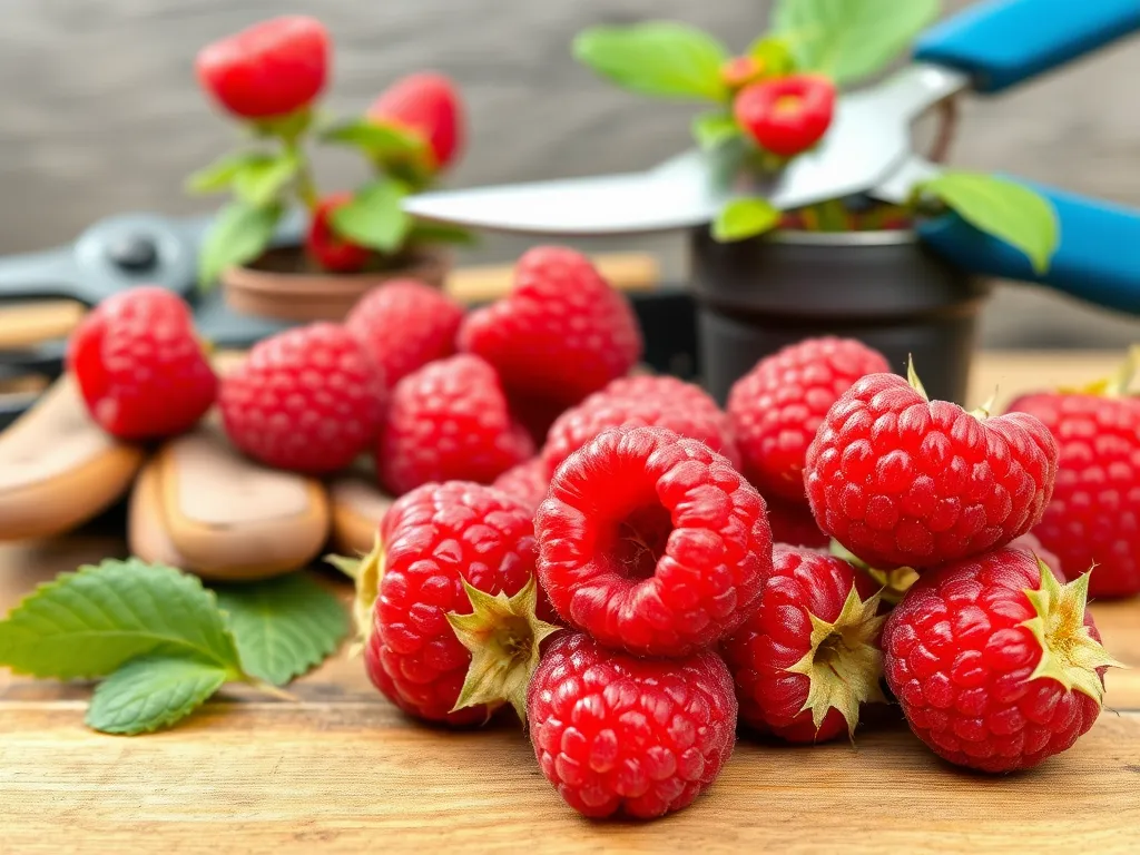 Jak przycinać maliny na wiosnę?