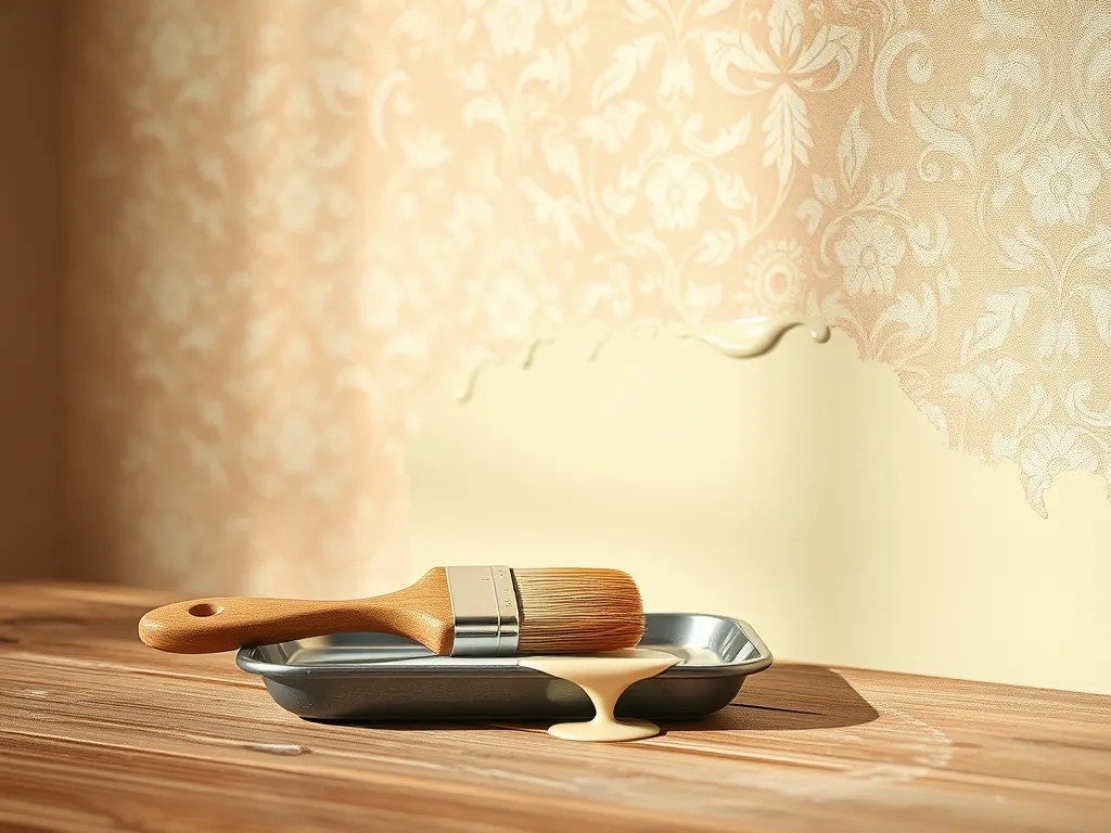 Czy można pomalować tapetę?