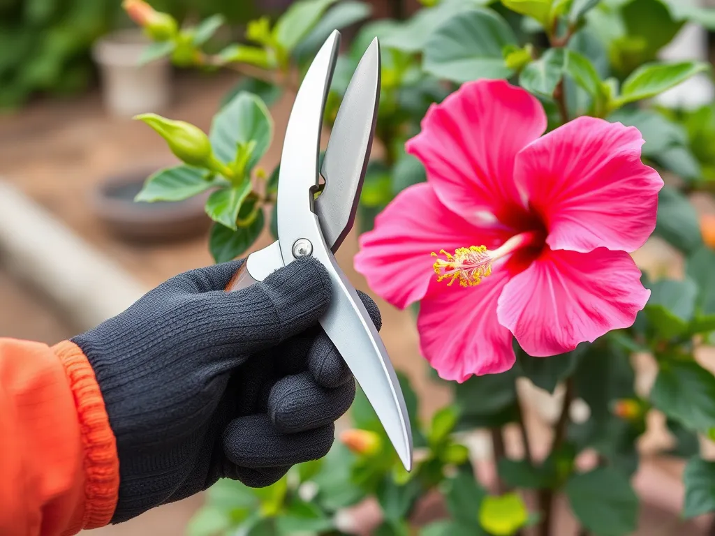 Jak przycinać hibiskusa ogrodowego?