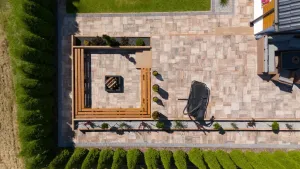 Idealna przestrzeń na tarasie