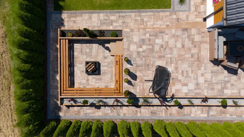 Idealna przestrzeń na tarasie