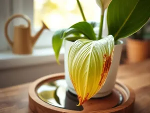 Jak uratować przelany skrzydłokwiat?