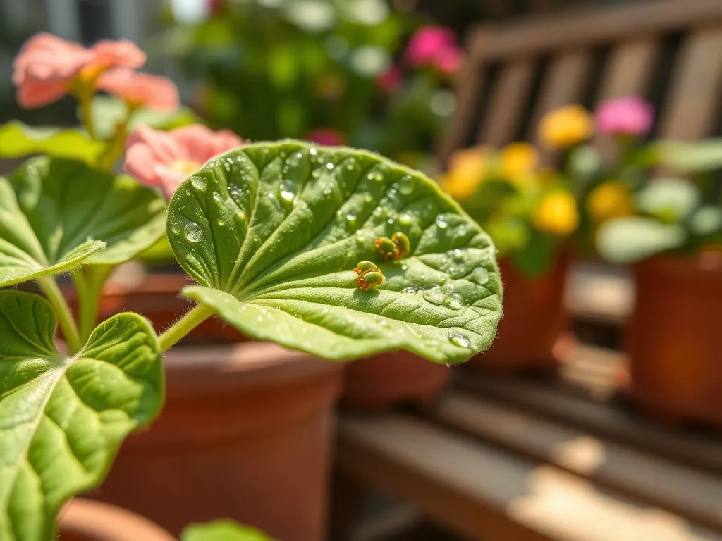 Mszyce na pelargoniach – jak je rozpoznać i skutecznie zwalczać?