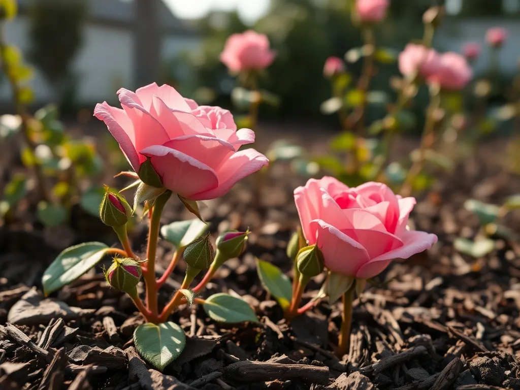 Czy róże lubią korę?