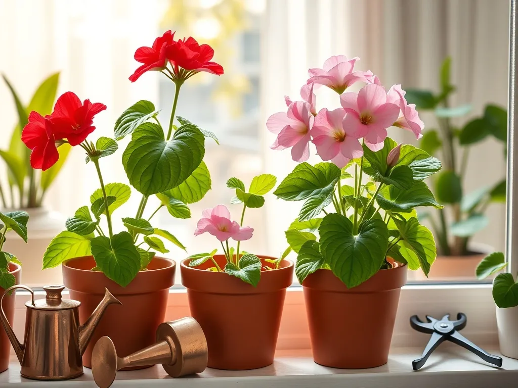 Pelargonie w domu – uprawa, pielęgnacja, podlewanie