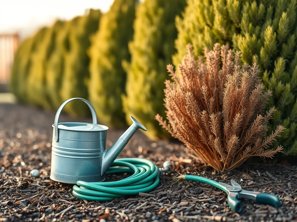 Jak uratować przesuszone tuje?